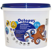 Двокомпонентна епоксидна затірка (фуга) OCTOPUS 5кг (208 кольорів)