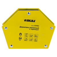 Магніт для зварки трапеція 34кг 105×65×65×45мм (30,45,60,90,75,135°) Sigma 4270361