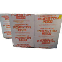 Газобетоний блок 300*200*610 PORISTON (Аерок) D500 (пал 60шт-2,196м3)