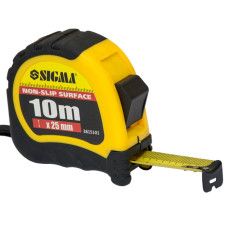 Сігма рулетка shіftlock 10м*25мм 3815101