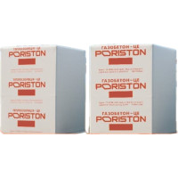 Газобетоний блок 75*200*610 PORISTON (Аерок) D500 (пал 240шт-2,196м3)