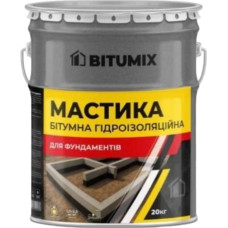 Мастика гідроізоляція для фундаменту BITUMIX (20кг)