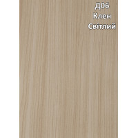 Панель (вагонка) ПВХ 25см Клен світлий  Д06  (L- 6,00м)