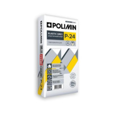 Клей для плитки Polimin P-24 Elastic еластичний C2TE (сірий) 25 кг