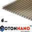 Полікарбонат SOTON NANO (6000*2100) 6мм бронза