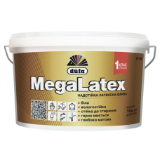 Фарба латексна водоемульсійна Надстійка MegaLatex D120 14кг