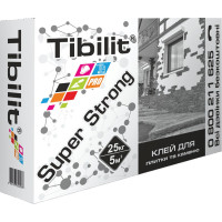 Клей для плитки та каменю посилений Тібіліт Super Strong 25кг