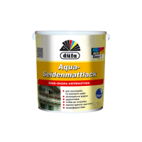 Акваемаль Dufa Aqua-Seidenmattlack білий шовковистий мат 2,5л