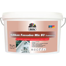 Фарба силікономодифікована акрилова Dufa Silikon Fassaden Mix B3 Transparent 2,5л