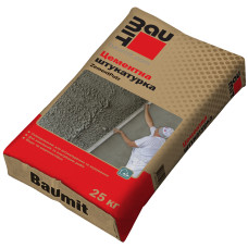 Цементна штукатурка  для зовнішніх та внутрішніх робіт Baumit ZementPutz 25кг