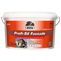Фарба силікономодифікована водоемульсійна Дюфа Profi-Sil Fassad D790 7кг