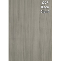Панель (вагонка) ПВХ 25см Клен сірий Д07  (L- 6,00м)