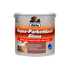 Лак Aqua-Parkettlack Glanz Dufa глянець прозорий 0,75 л