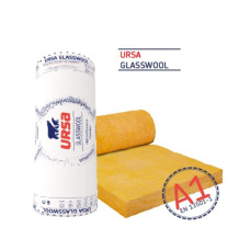 Теплоізоляція зі скловати (мінвата) URSA 50мм 17,5м.кв λ45 (50\1250\7000\2) (пал 30шт)