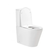 Унітаз Qtap Scorpіo 670*360*850 мм підлоговий з сидінням Slіm Duroplast/ Soft-close/ Quіck relas