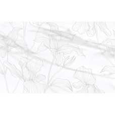 Плитка Golden Tile SANREMO декор Ірис білий (S70151) 1сорт 25*40