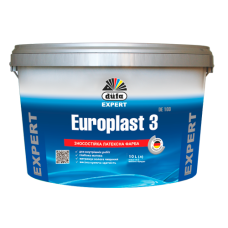 Фарба латексна водоемульсійна Dufa Europlast 3 DE 103 білий мат 1л 