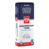 Шпаклівка Акрил-Путц ST-10 старт+фініш 2 в 1 20кг