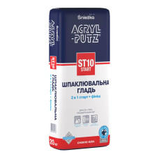 Шпаклівка Акрил-Путц ST-10 старт+фініш 2 в 1 20кг