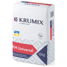 Штукатурка гіпсова Крумікс KM Universal 15кг
